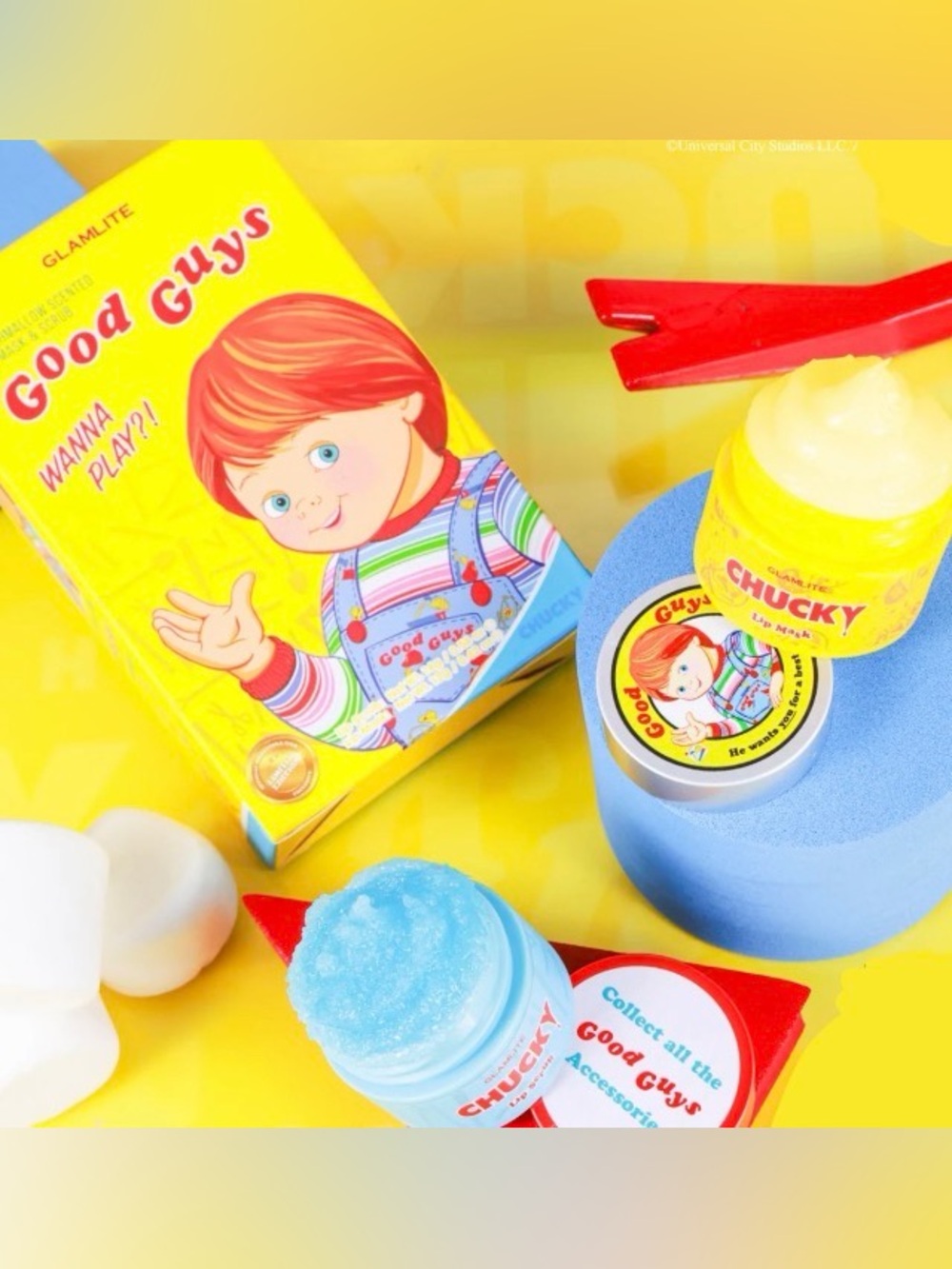 Glamlite Limited Edition Chucky "Wanna Play?!" Lip Care Duo